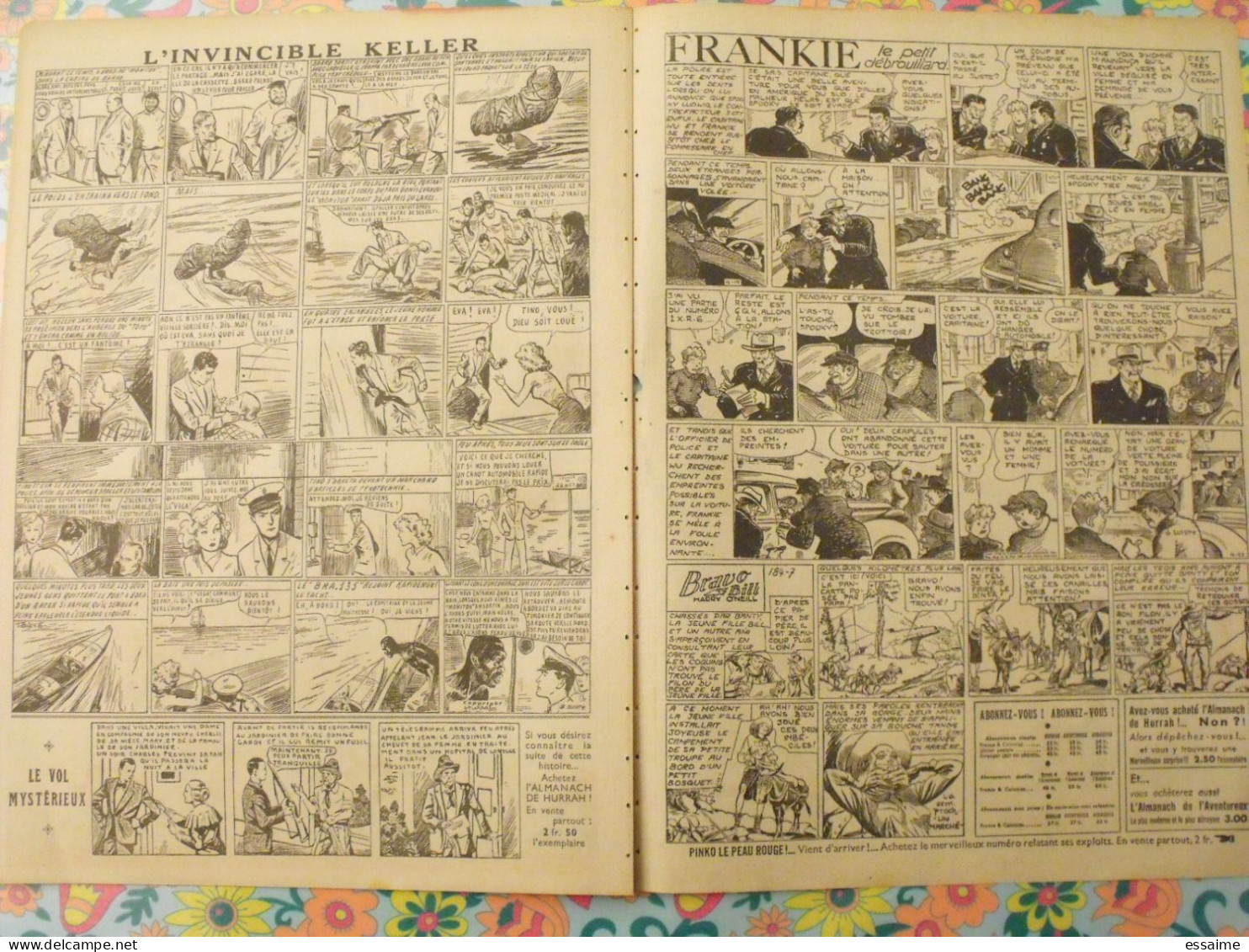 5 N° De Hurrah ! De 1938-39. Brick Bradford, Dick L'intrépide, Le Roi De La Police Montée, Gordon. A Redécouvrir - Hurrah