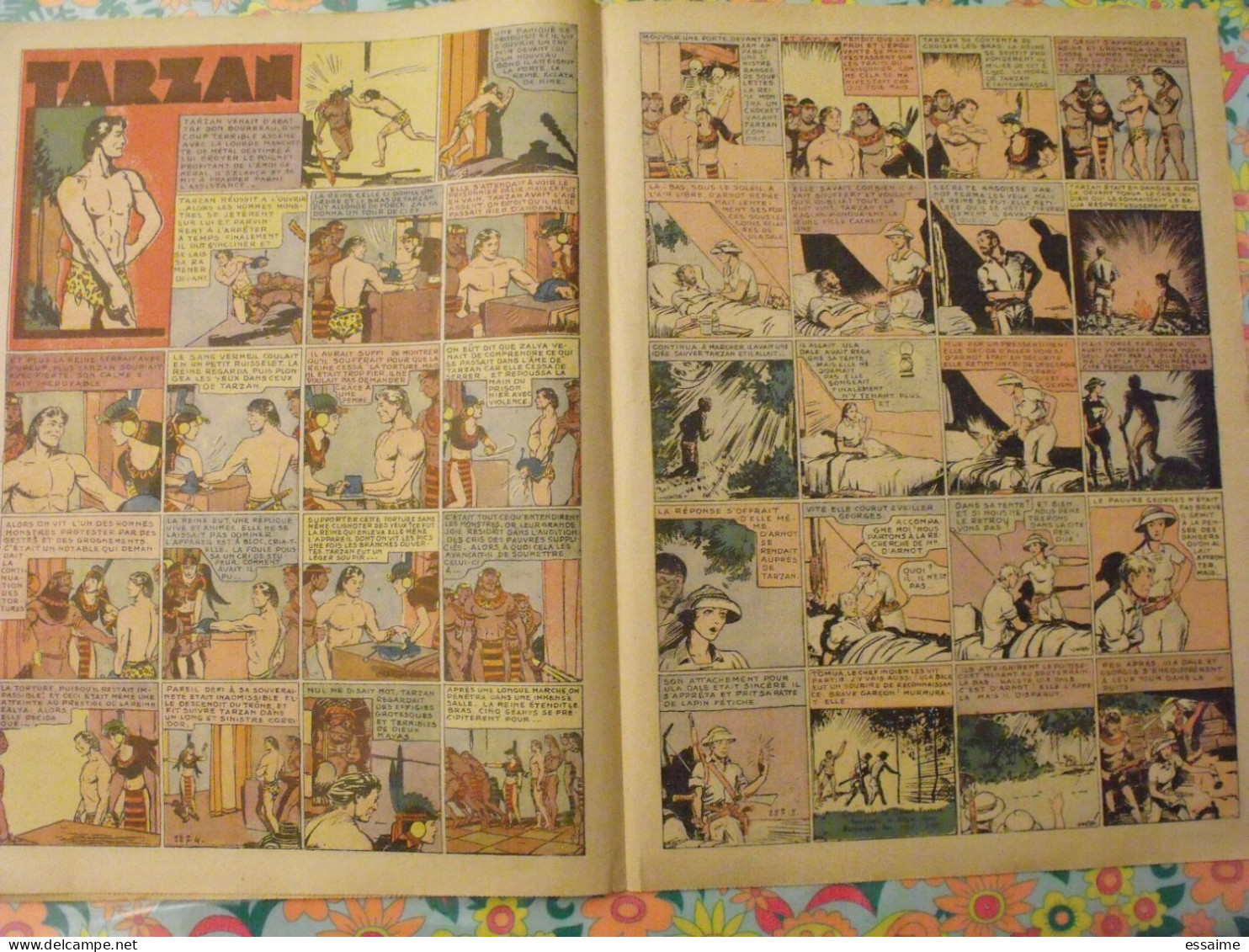 5 N° De Hurrah ! De 1939-40. Brick Bradford, Tarzan, Le Roi De La Police Montée, Gordon. A Redécouvrir - Hurrah