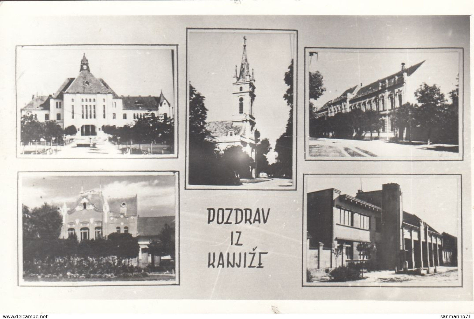 POSTCARD 1060,Yugoslavia,Serbia,Kanjiža - Yougoslavie