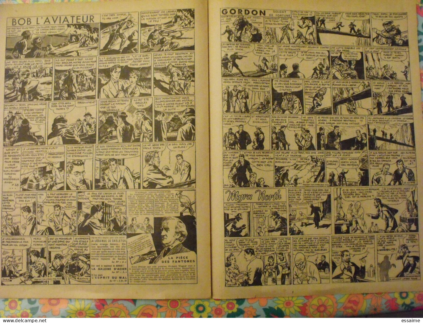 5 N° De Hurrah ! De 1940. Brick Bradford, Tarzan, Le Roi De La Police Montée, Gordon. A Redécouvrir - Hurrah