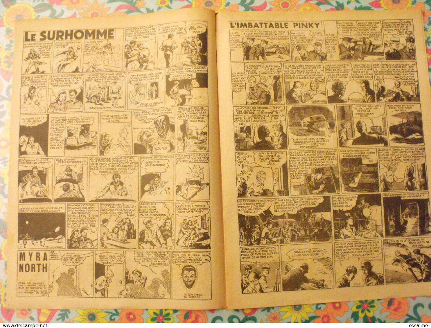 7 N° De Hurrah ! De 1940-41. Brick Bradford, Tarzan, Le Roi De La Police Montée, Gordon. A Redécouvrir - Hurrah