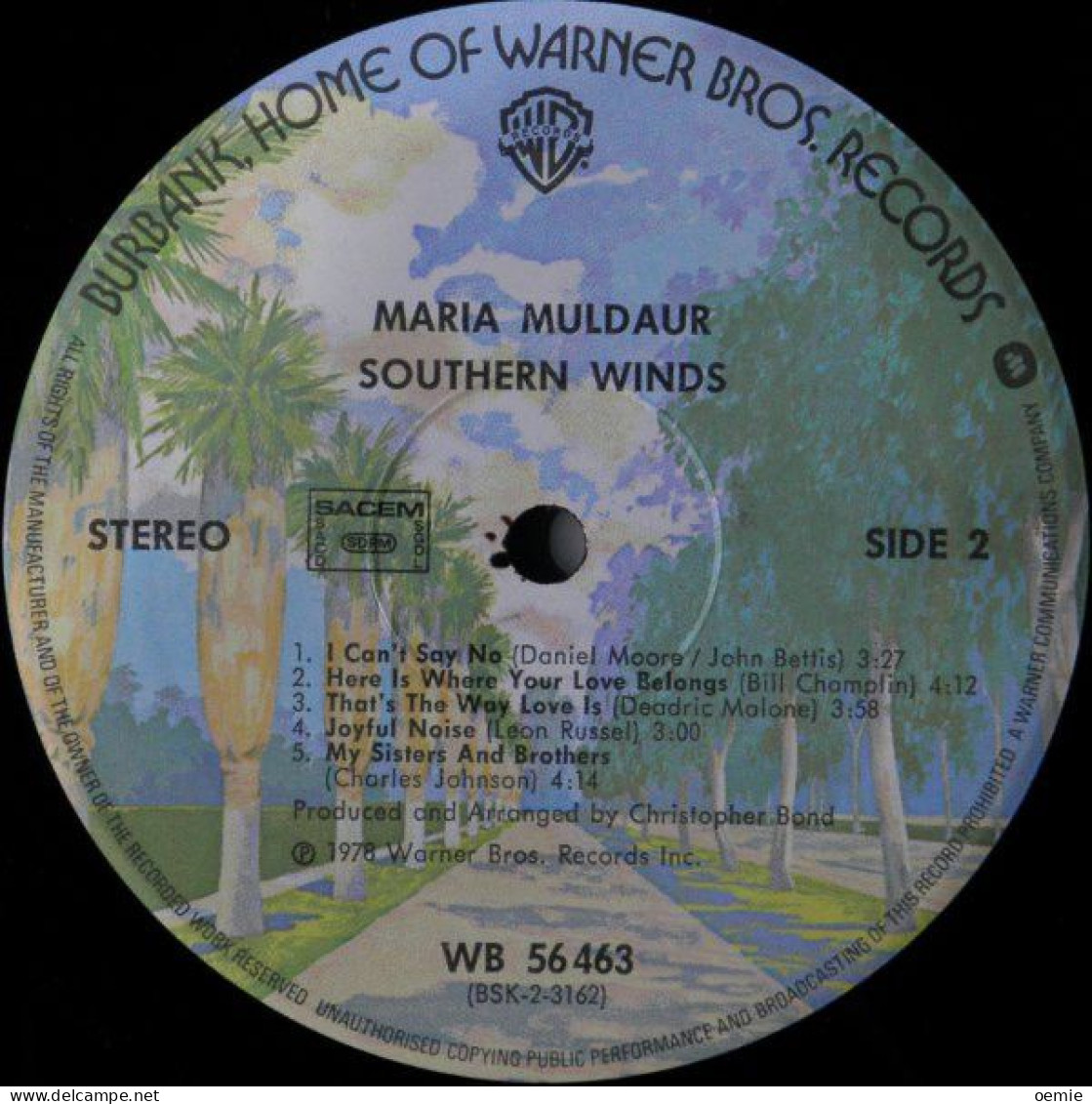 MARIA MULDAUR  / SOUTHERN WINDS - Andere - Engelstalig