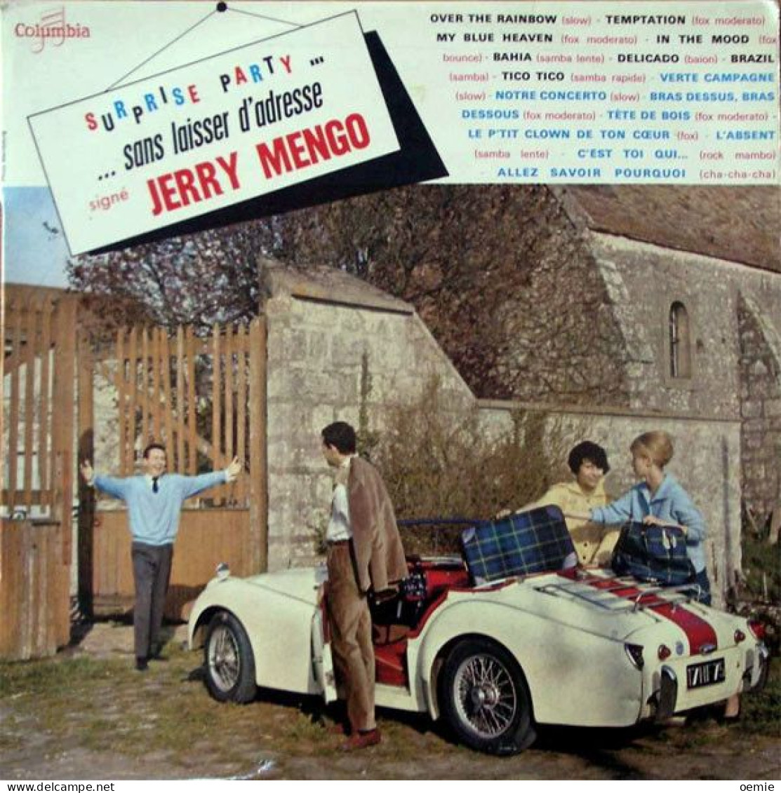 JERRY MENGO  / SURPRISE PARTY   SANS LAISSER D'ADRESSE - Instrumental