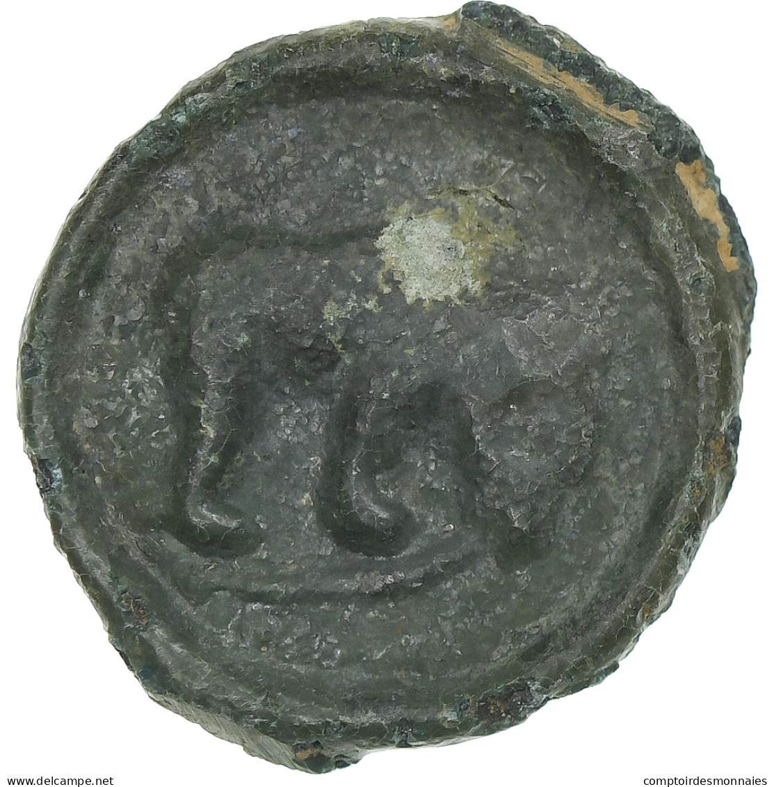 Rèmes, Potin Au Bucrane, 1st Century BC, TB+, Bronze, Delestrée:221 - Keltische Münzen