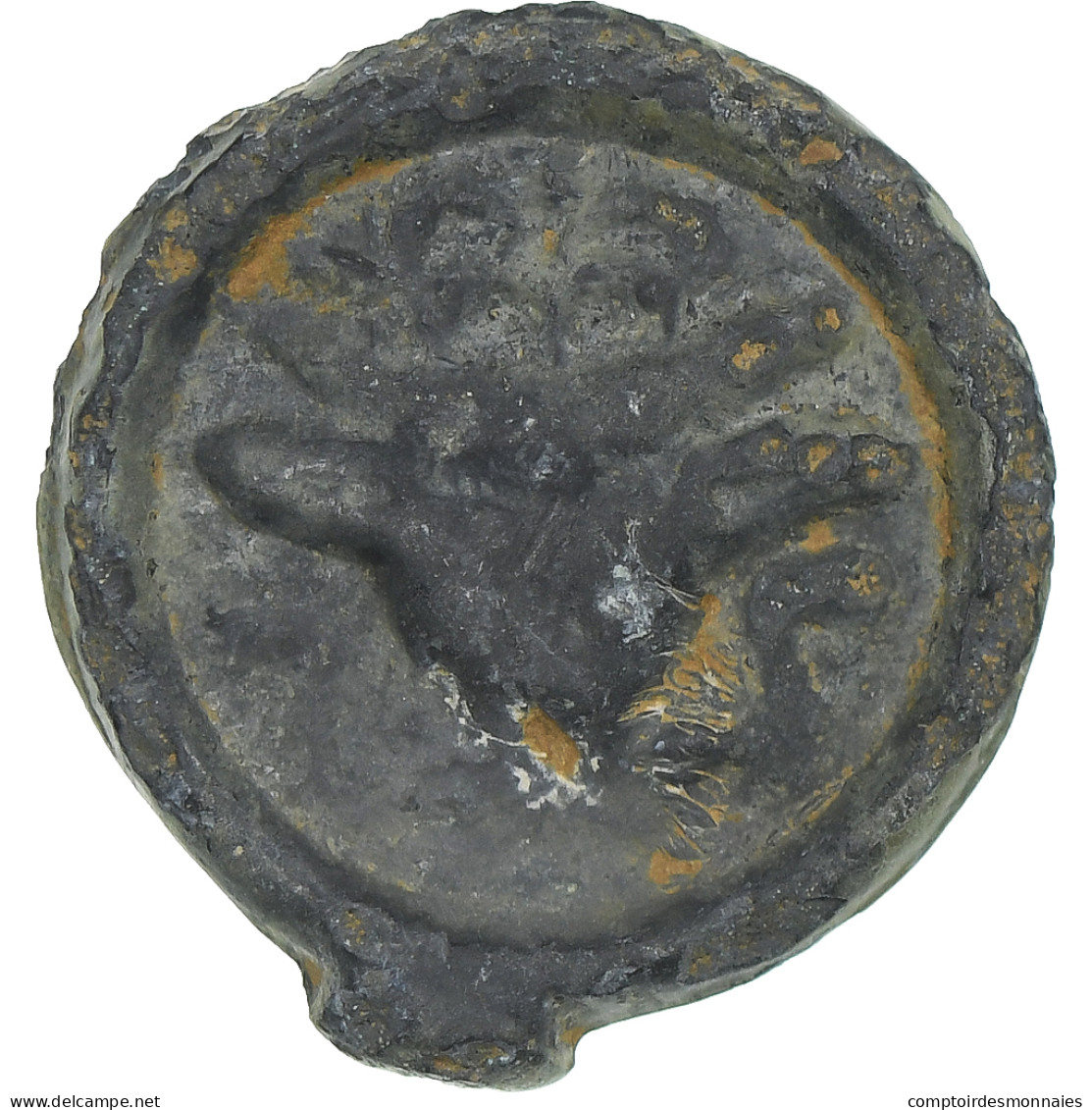 Rèmes, Potin Au Bucrane, 1st Century BC, TTB, Bronze, Delestrée:221 - Keltische Münzen