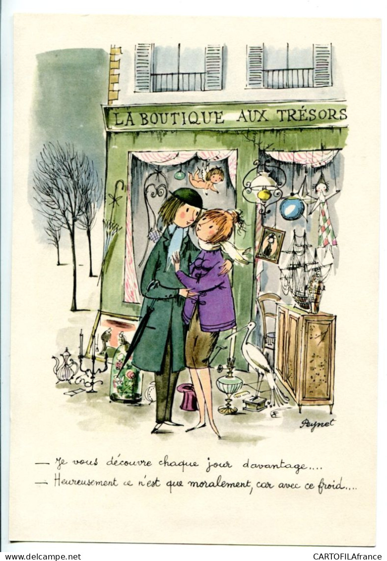 CALENDRIER LES AMOUREUX DE PEYNET NOVEMBRE 1962 MICTASOL LABORATOIRE LE BRUN Dimensions 23 Cm X 16 Cm - Petit Format : 1961-70