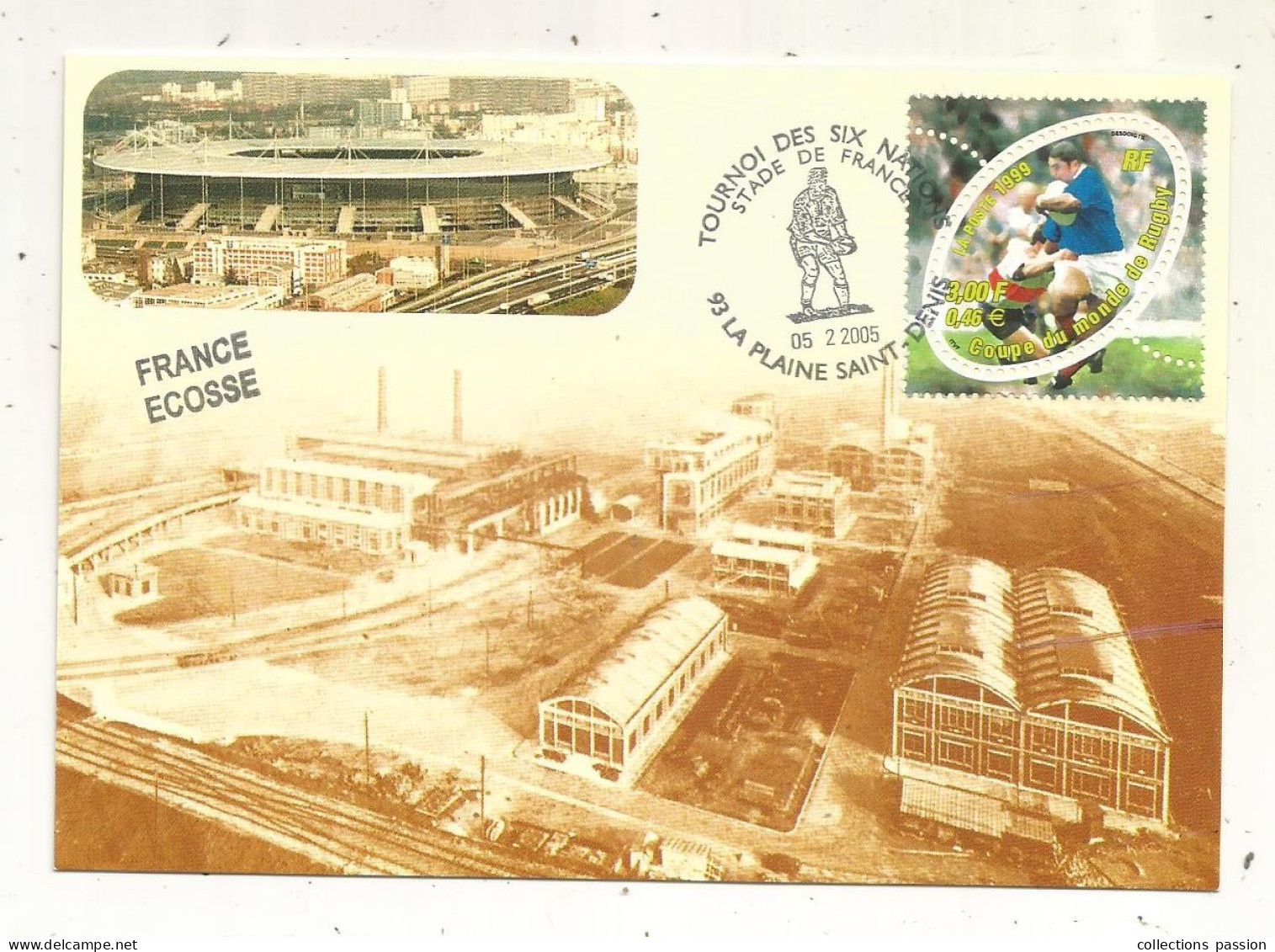 JC, Cp, Sports, Rugby, France - Ecosse, Tournoi Des Six Nations, Stade De France, 93, La Plaine Saint Denis, Vierge - Rugby