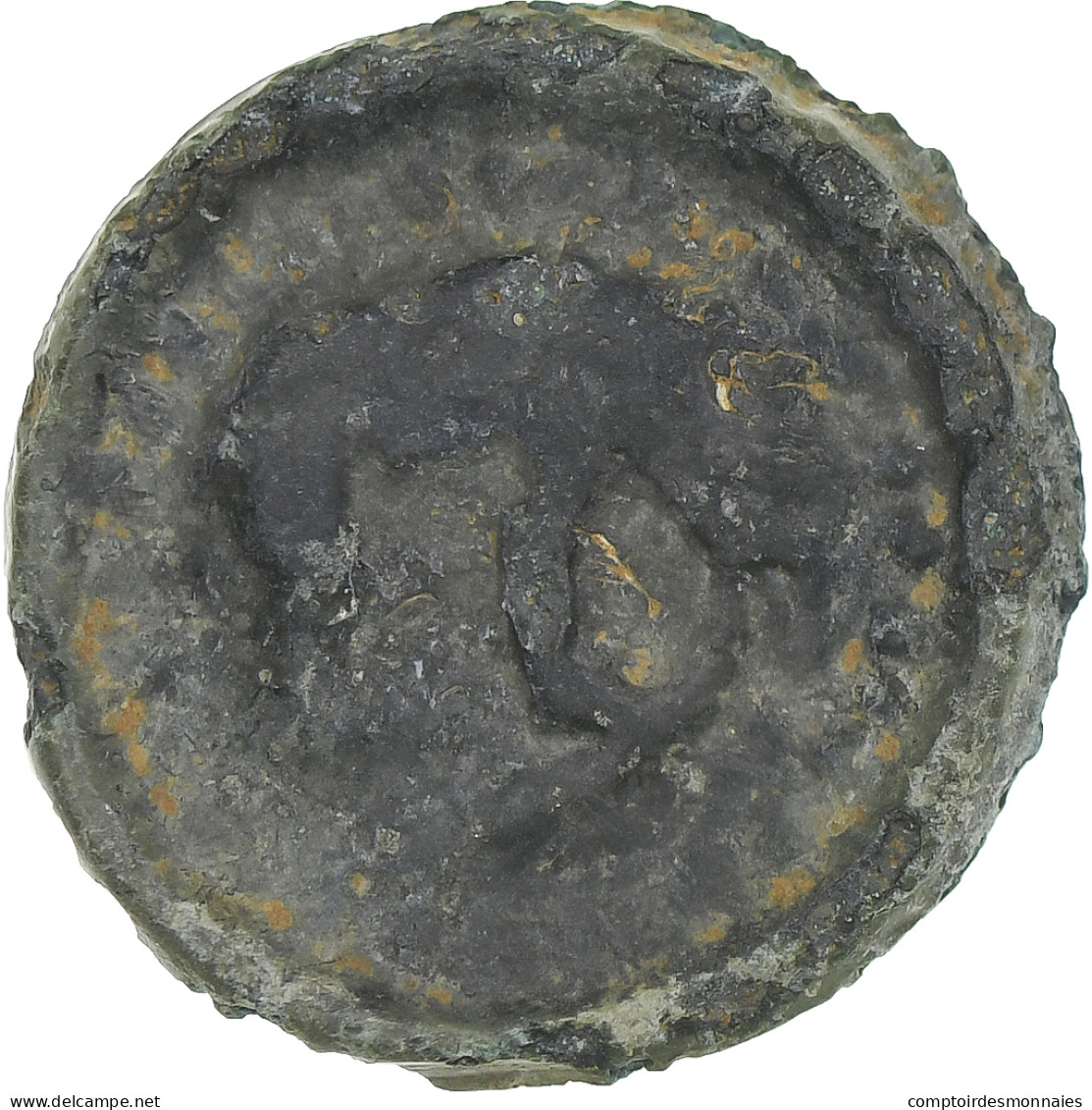 Rèmes, Potin Au Bucrane, 1st Century BC, TB+, Bronze, Delestrée:221 - Gauloises