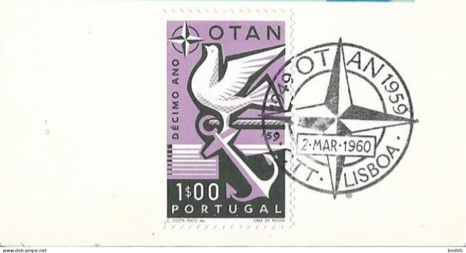 OTAN 2 MAR 1960 - PORTUGAL - LISBOA - OTAN