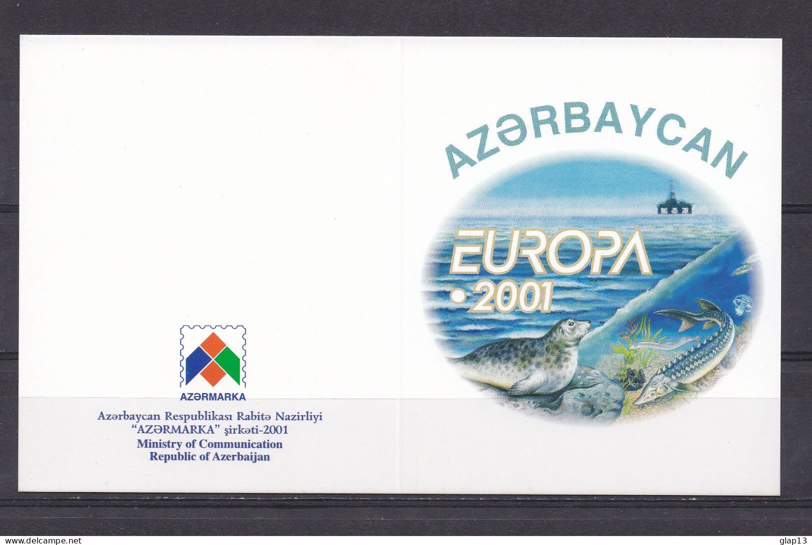 AZERBAIDJAN 2001 CARNET N°C417b NEUF** EUROPA - Azerbaïjan