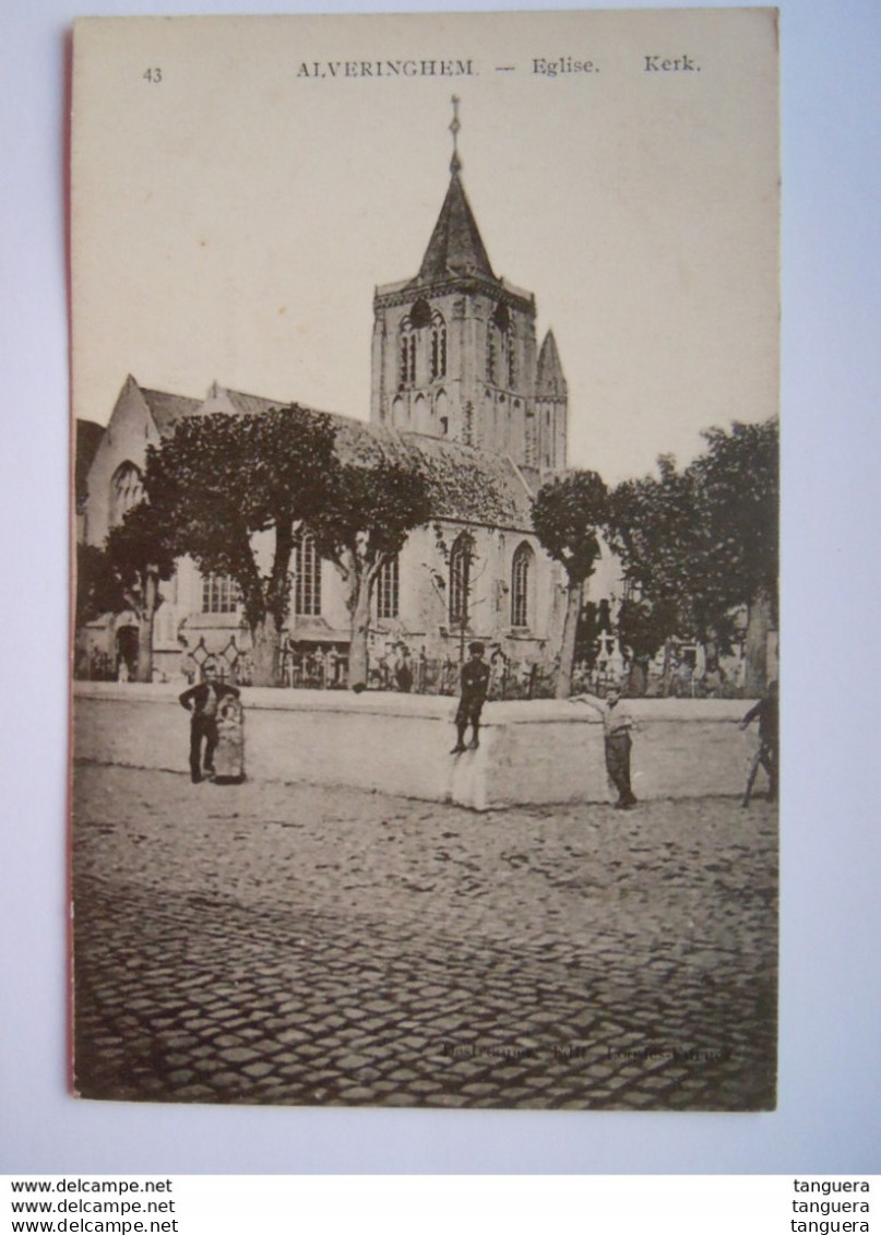 Alveringhem Kerk église Alveringem Edit C.P.I. - Alveringem