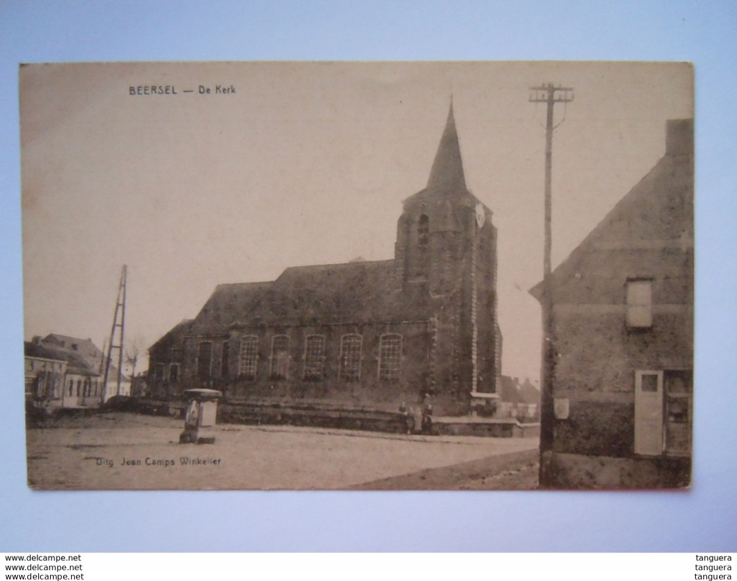 Beersel De Kerk Uitg. Jean Camps Winkelier Photo E. Desaix - Beersel