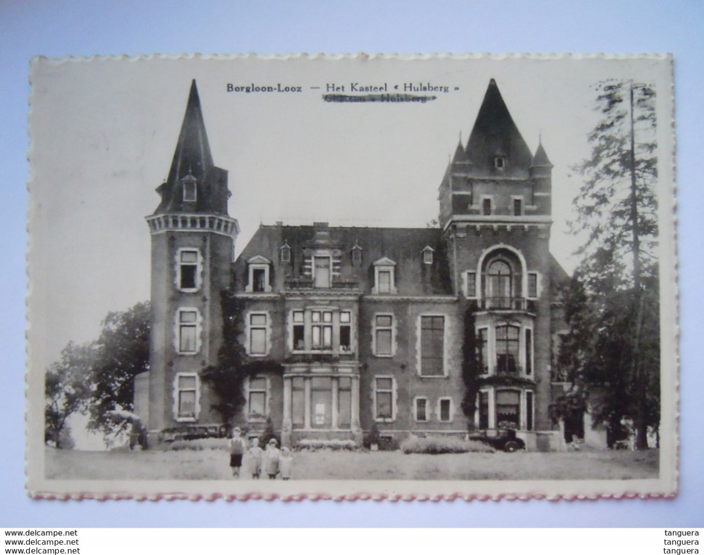 Borgloon-Looz Het Kasteel "Hulsberg" Château Uitg.Haling Gelopen - Borgloon