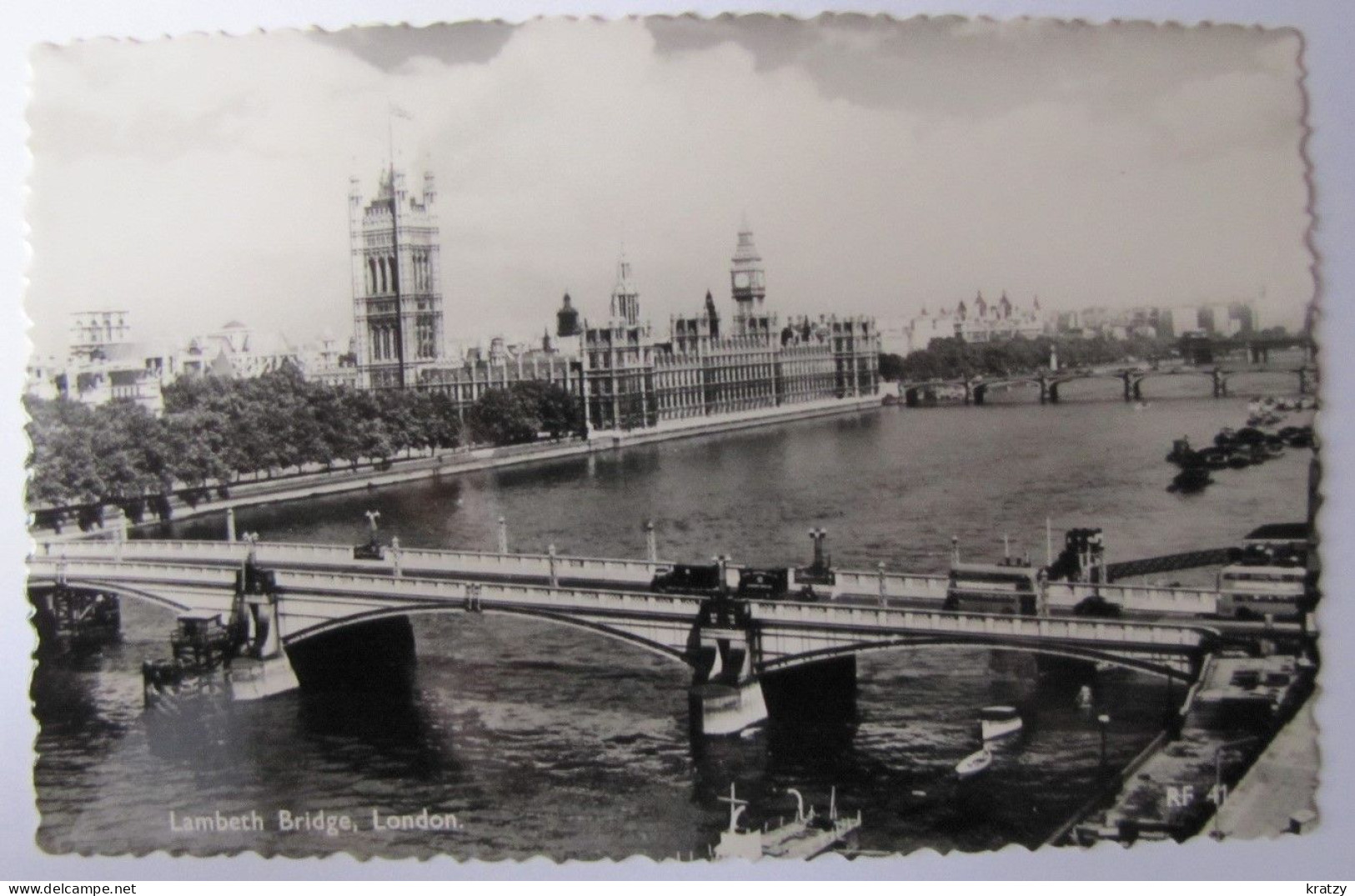 ROYAUME-UNI - ANGLETERRE - LONDON - Lambeth Bridge - River Thames