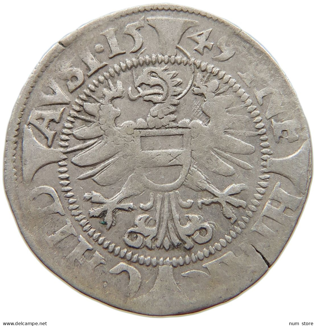 HAUS HABSBURG GROSCHEN 1549 FERDINAND I. (1521-1564) #MA 016298 - Oostenrijk