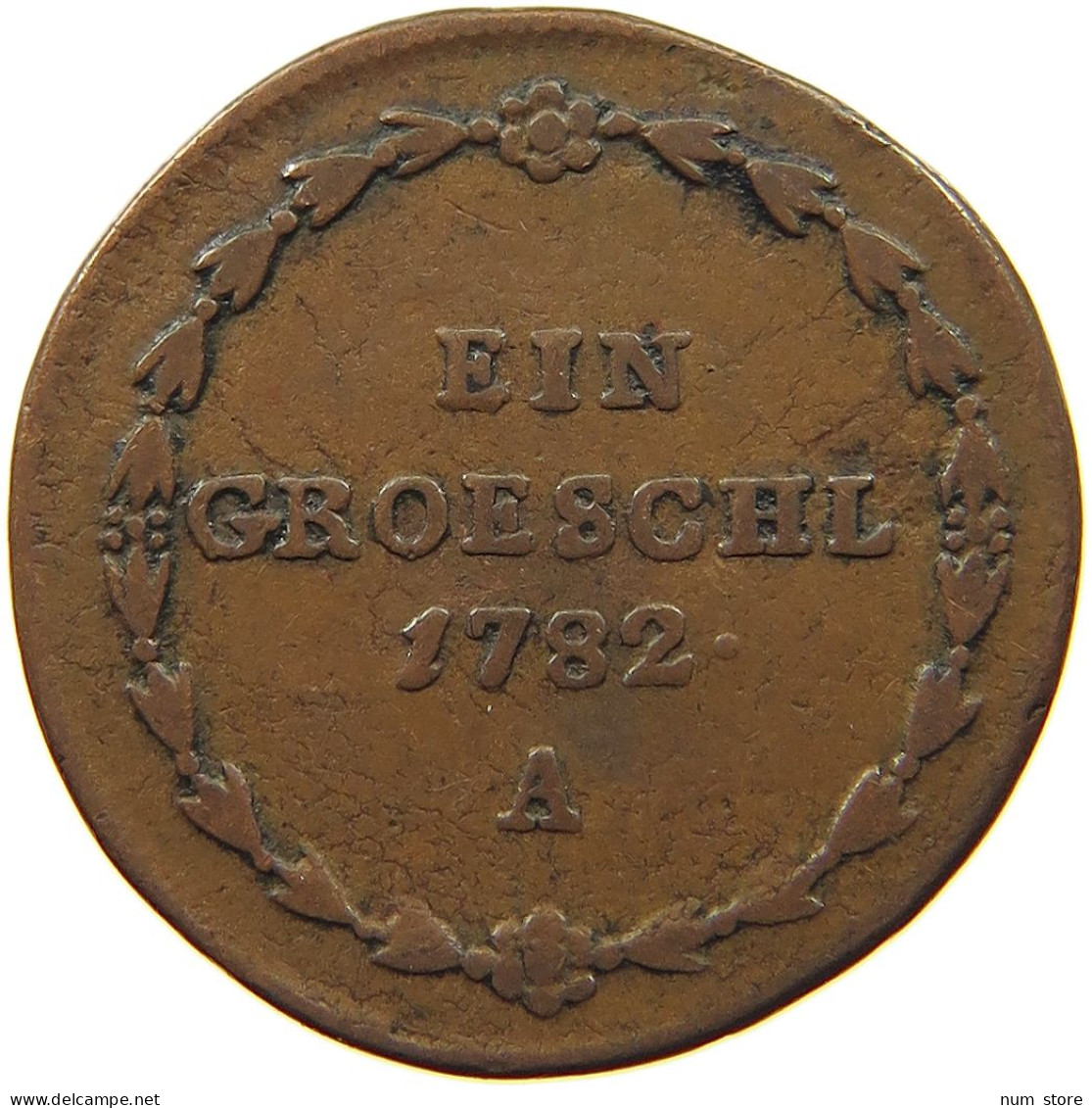 HAUS HABSBURG GROESCHL 1782 A JOSEPH II., 1765-1790 #MA 017540 - Oostenrijk