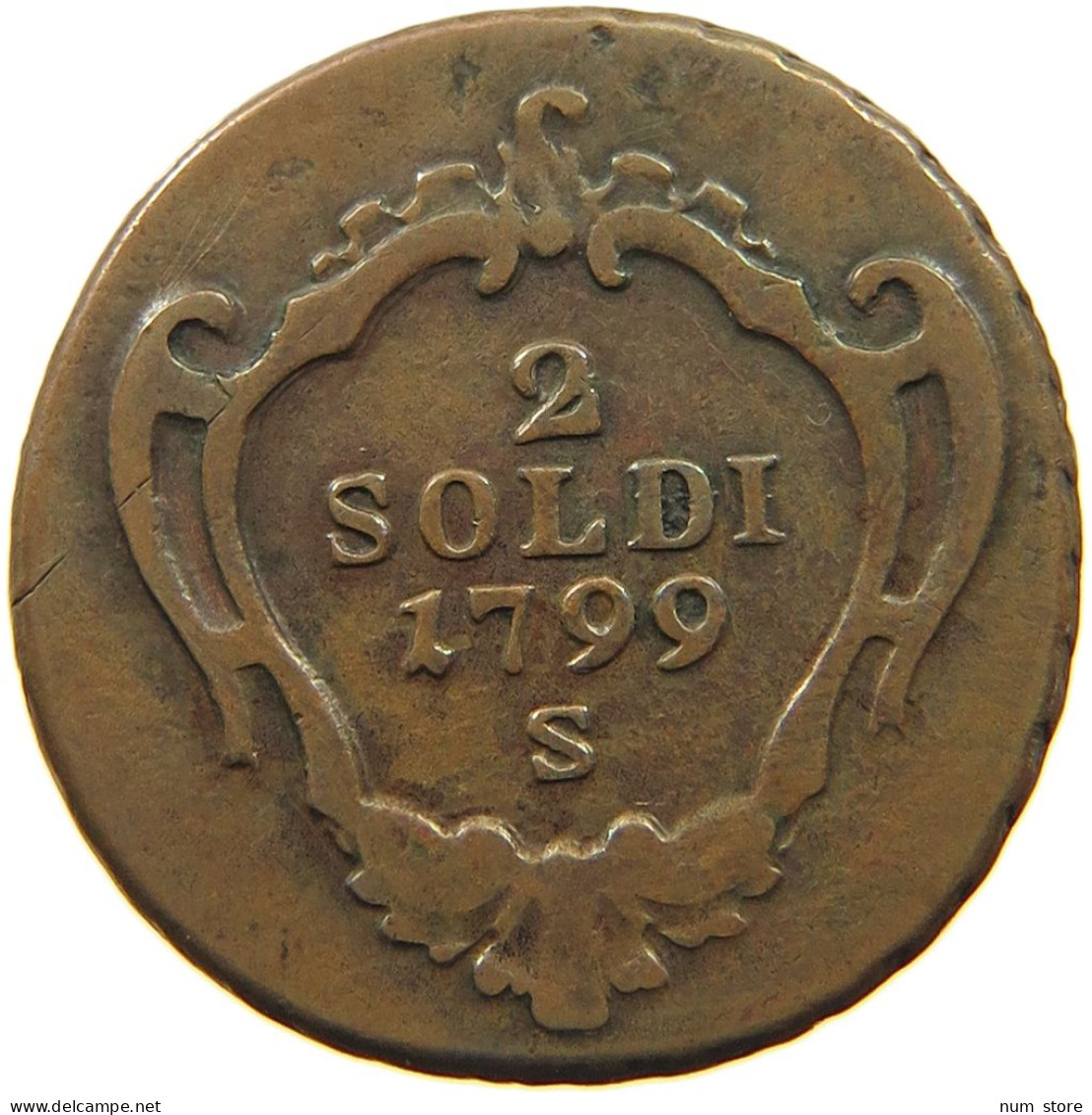 HAUS HABSBURG GORIZIA 2 SOLDI 1799 FRANZ II./I. (1792-1835) #MA 009606 - Oostenrijk