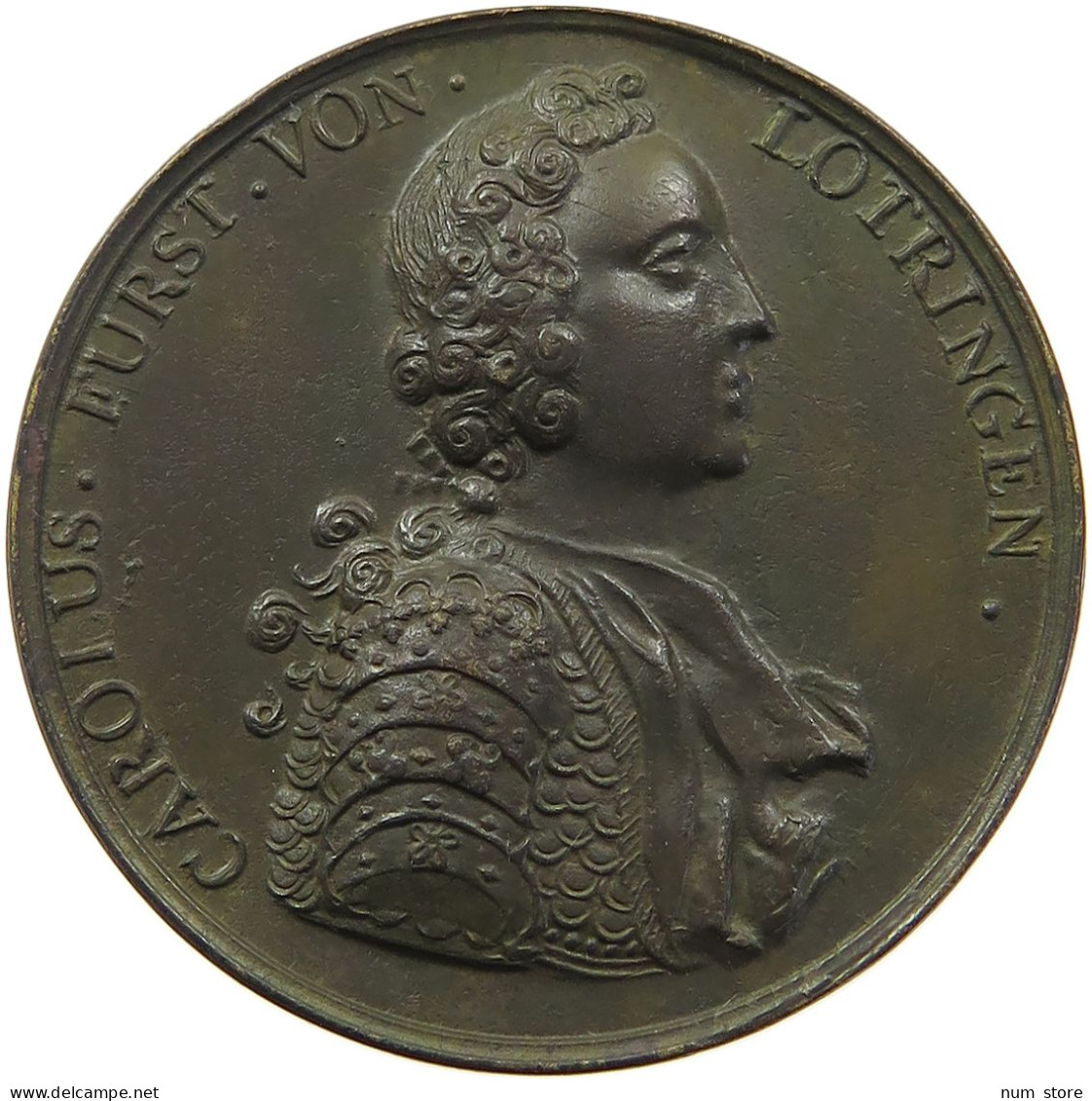 HAUS HABSBURG MEDAILLE 1898 MARIA THERESIA (1740-1780) VON HOLTZHEY, AUF DAS TREFFEN BEI HAGENAU UND RHEIN #MA 072965 - Oostenrijk