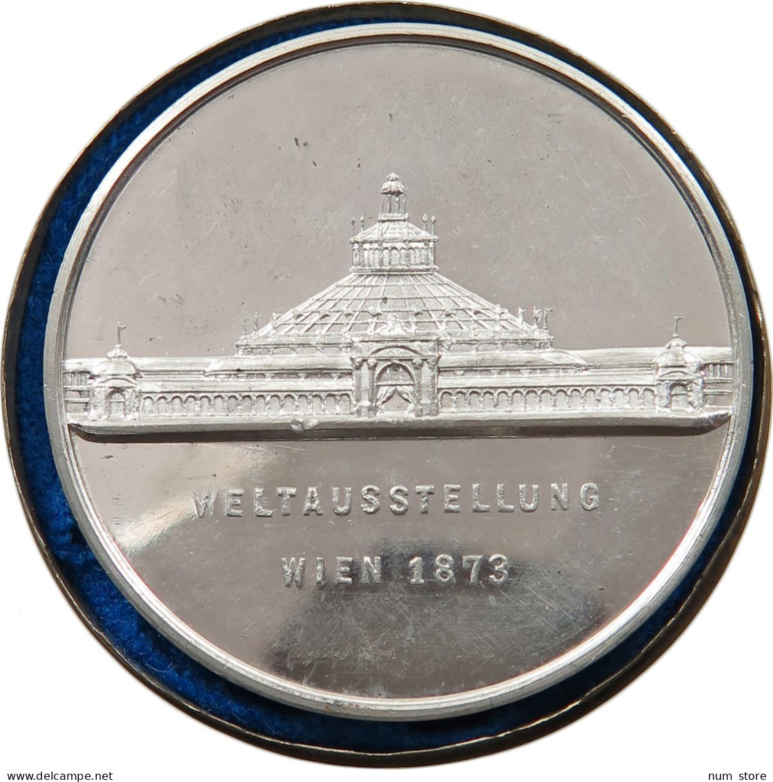 HAUS HABSBURG MEDAILLE 1873 FRANZ II. 1792-1835 SCHARFF) AUF DIE WELTAUSSTELLUNG IN WIEN. #MA 073038 - Oostenrijk