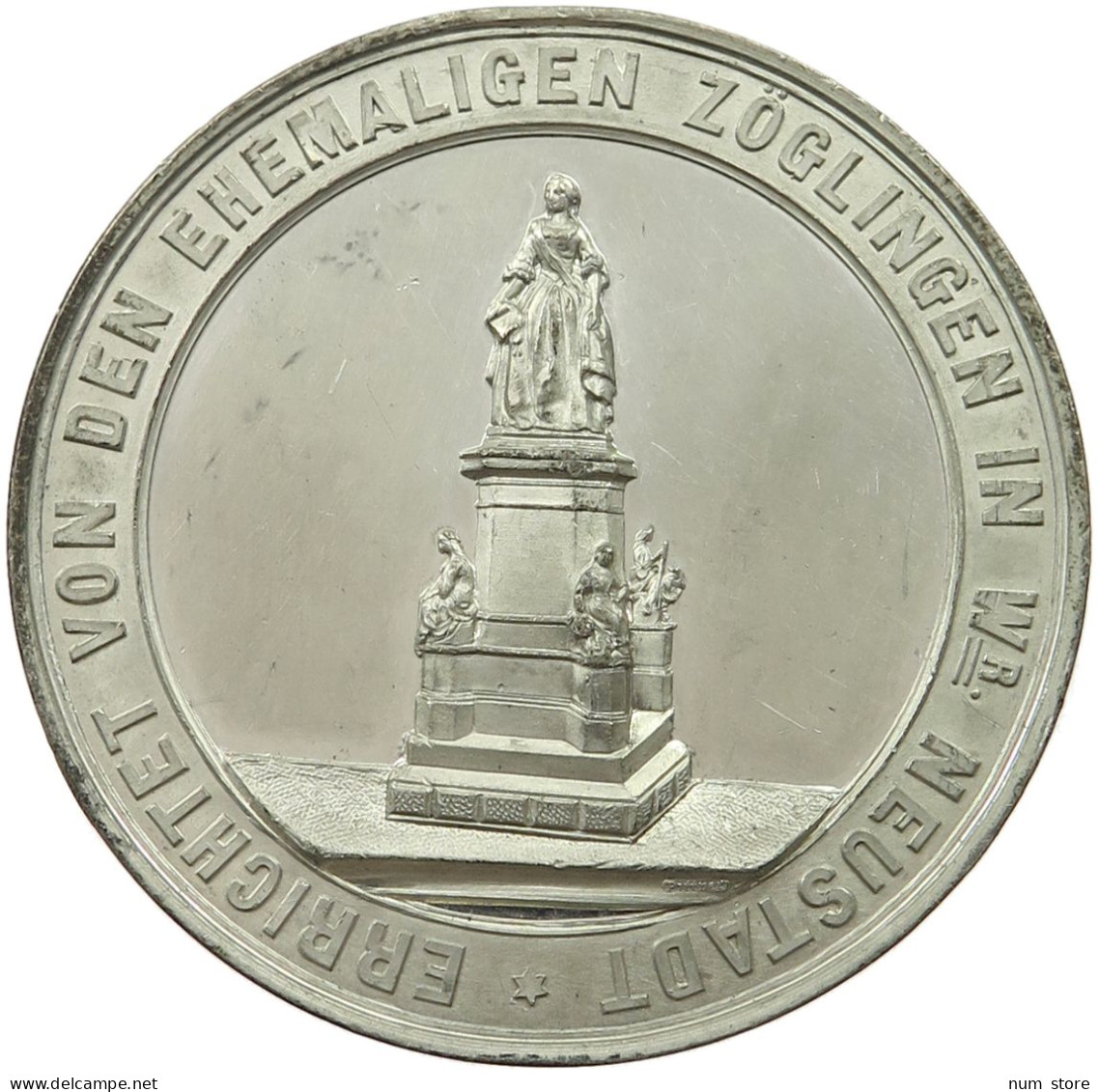HAUS HABSBURG MEDAILLE 1862 1862 (V. A.PITTNER) WIENER NEUSTÄDTER AKADEMIE, 100 JAHRE, #MA 012912 - Oostenrijk