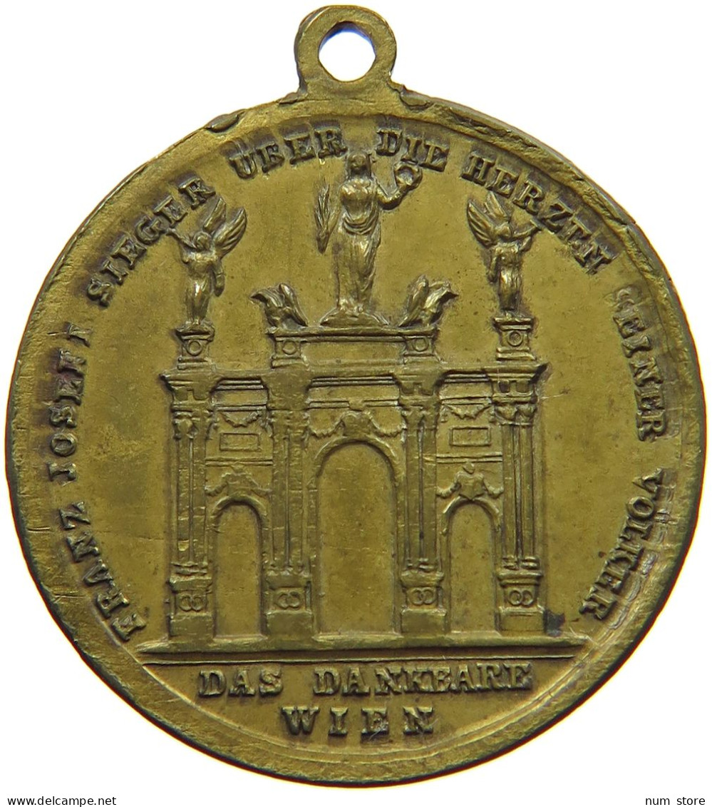 HAUS HABSBURG MEDAILLE 1852 JOSEPH II., 1765-1790 WIEN #MA 016454 - Oostenrijk
