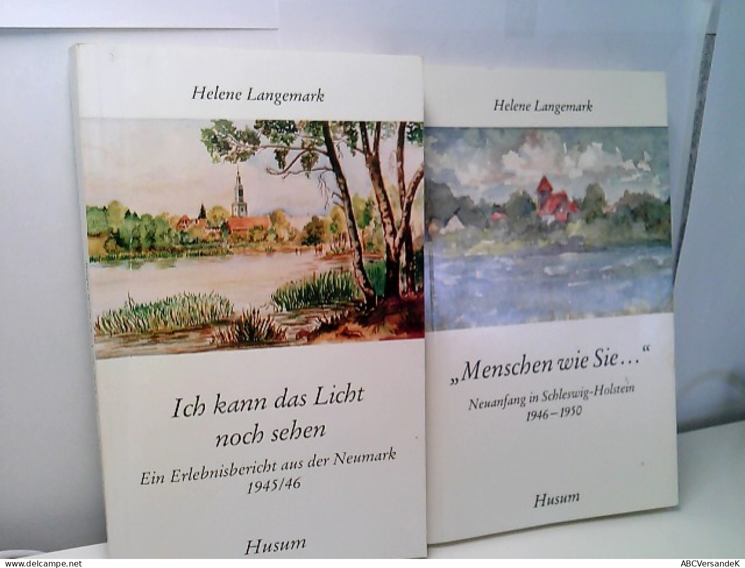 Konvolut: 2 Bände Erlebnisberichte Einer Vertriebenen. - Short Fiction