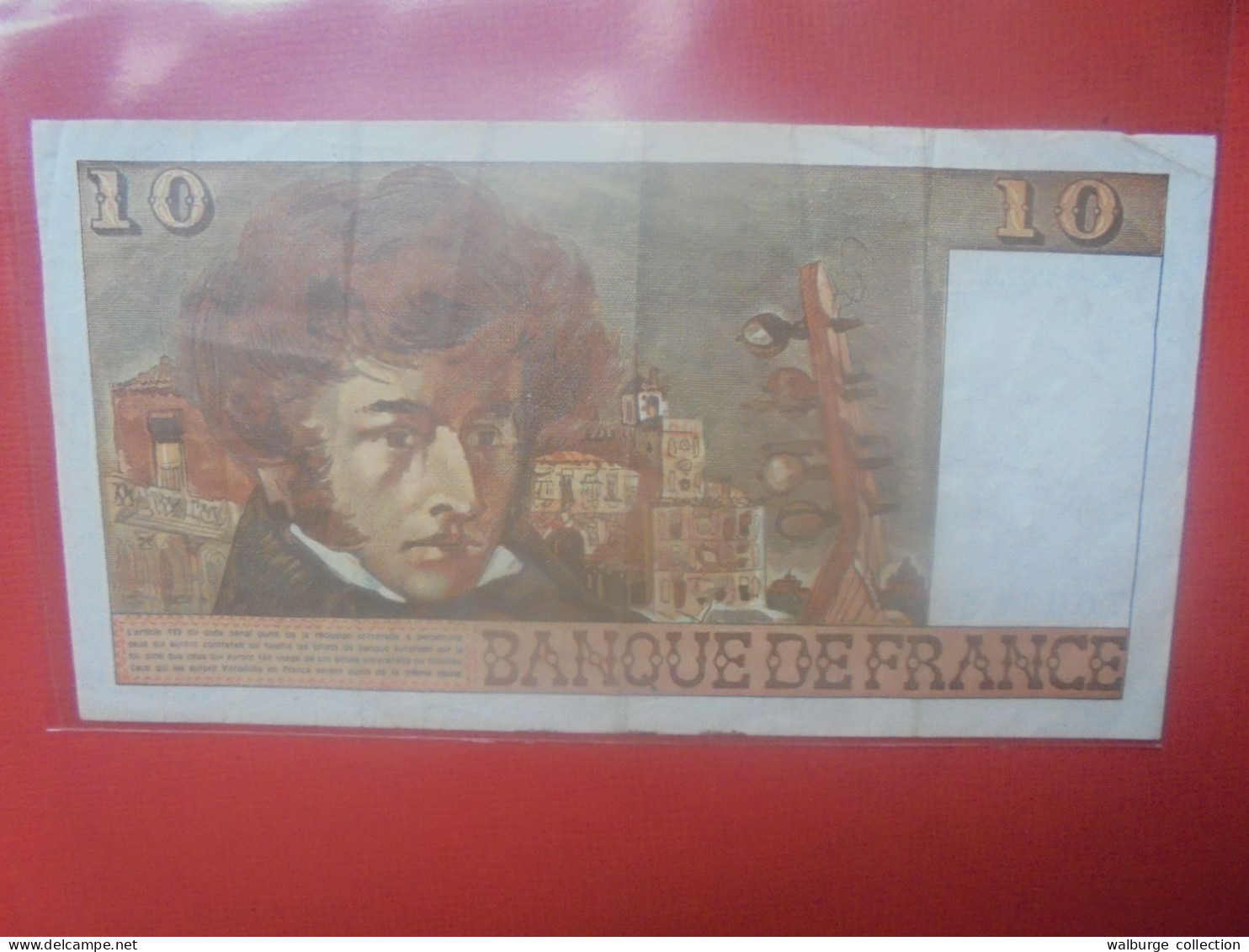 FRANCE 10 FRANCS 1977 Circuler (B.31) - 10 F 1972-1978 ''Berlioz''