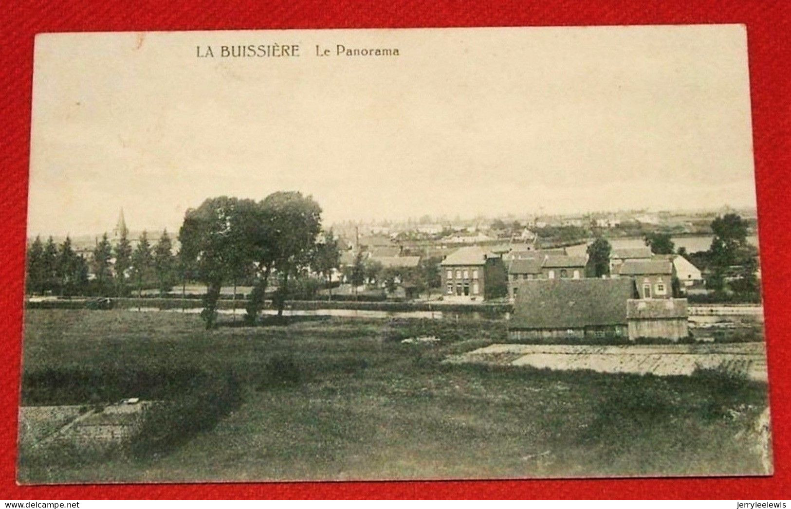 LA BUISSIERE   - Panorama - Merbes-le-Chateau