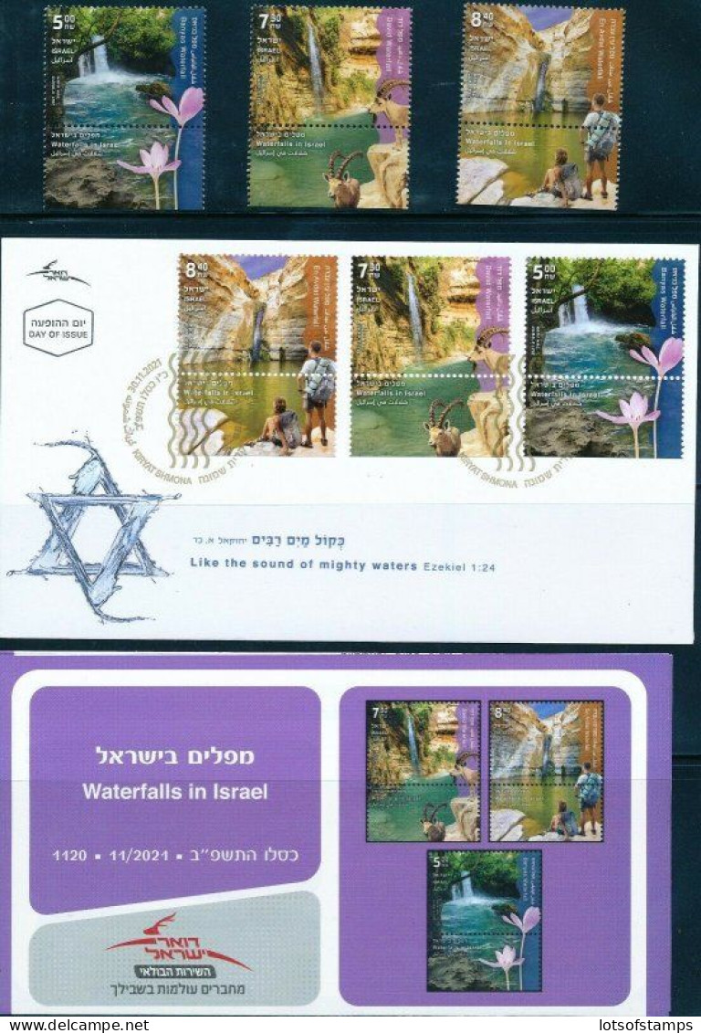 ISRAEL 2021 JOINT ISSUE W/ CZECH REP. T.J. MASARIK STAMP + FDC + POSTAL BULITEEN - Unused Stamps