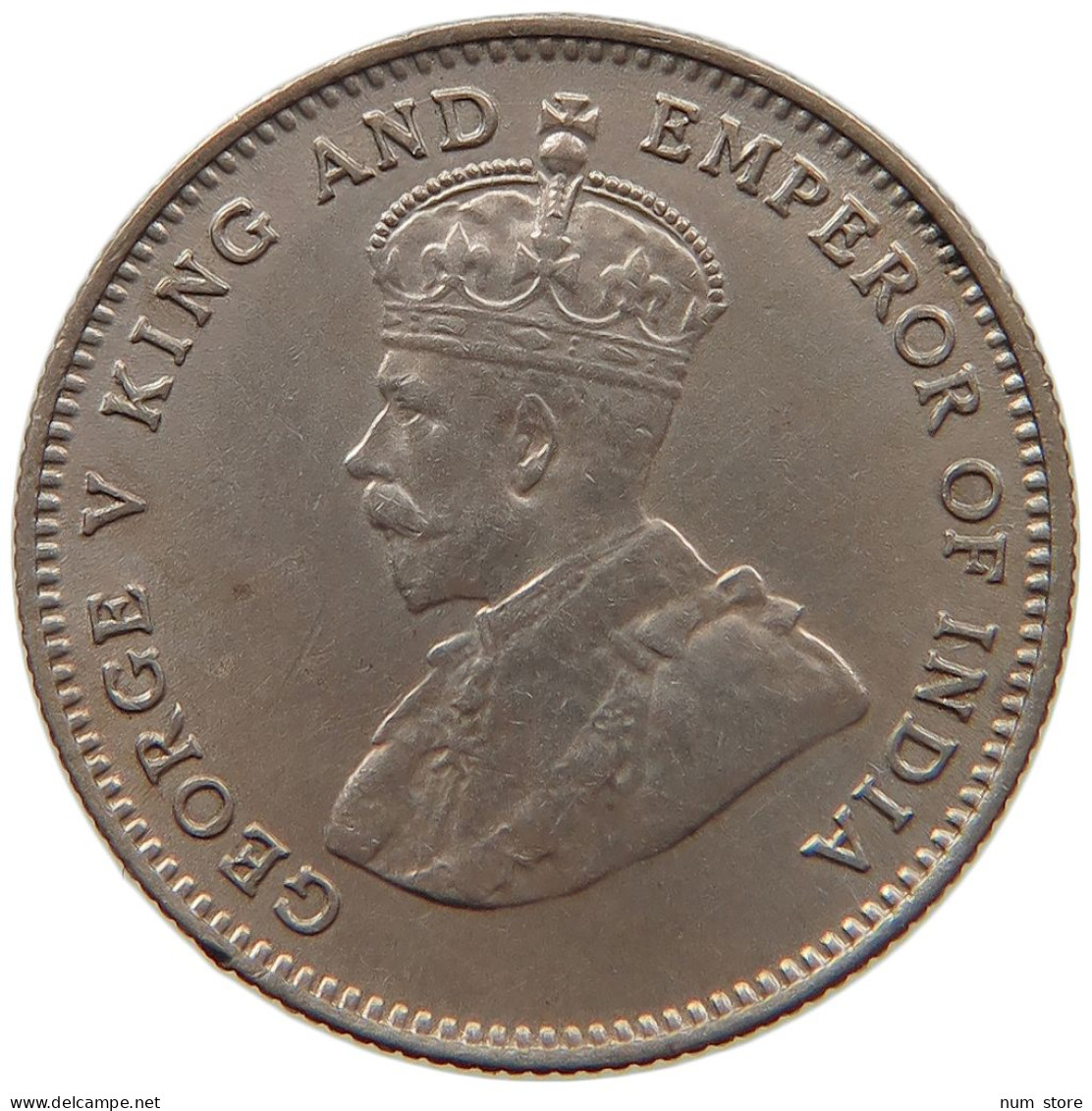 HONG KONG 10 CENTS 1935 GEORGE V. (1910-1936) #MA 063992 - Hongkong