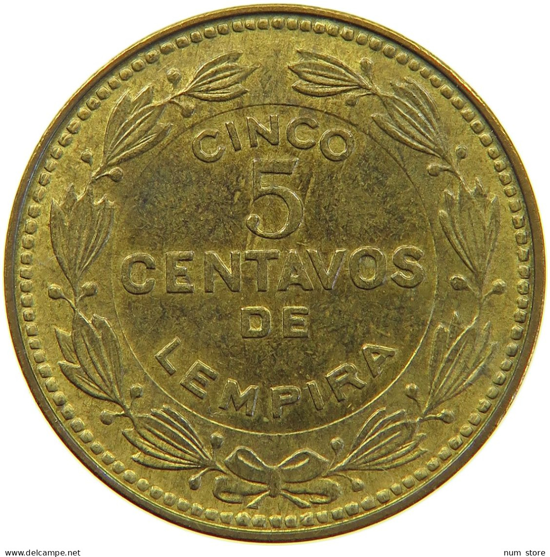 HONDURAS 5 CENTAVOS 1975  #MA 063173 - Honduras