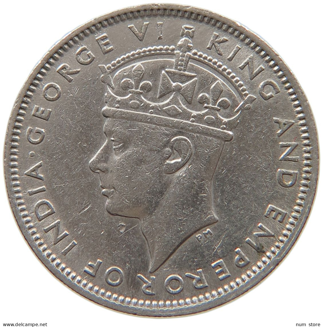 HONG KONG 10 CENTS 1938 GEORGE VI. (1936-1952) #MA 065316 - Hongkong