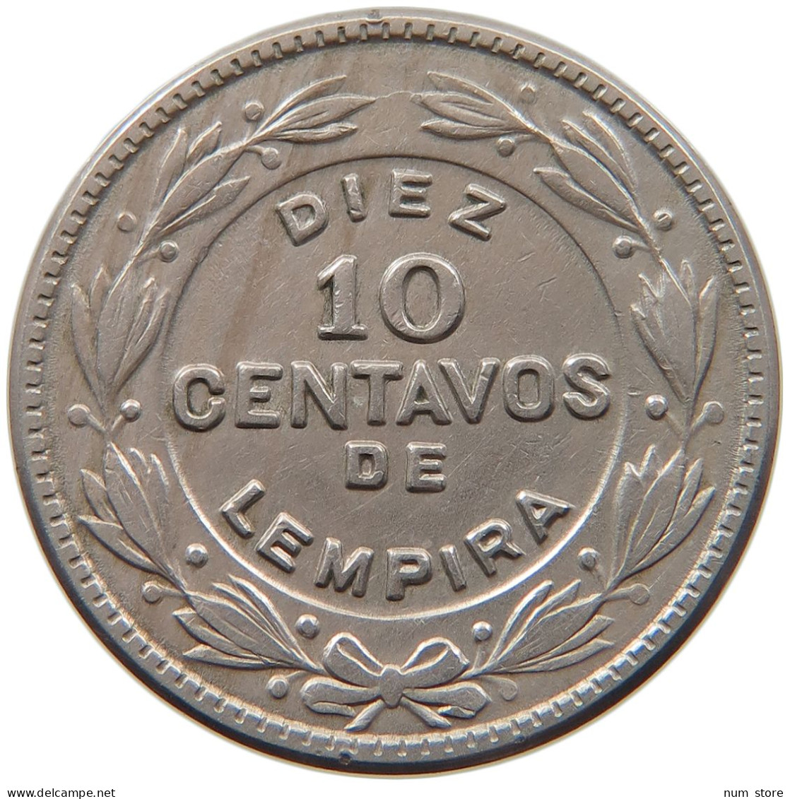 HONDURAS 10 CENTAVOS 1956  #MA 063167 - Honduras