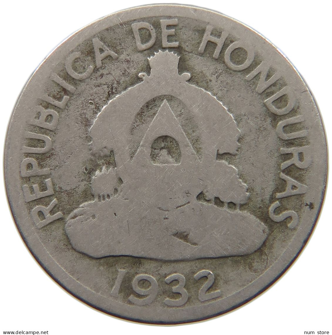 HONDURAS 10 CENTAVOS 1932  #MA 025497 - Honduras