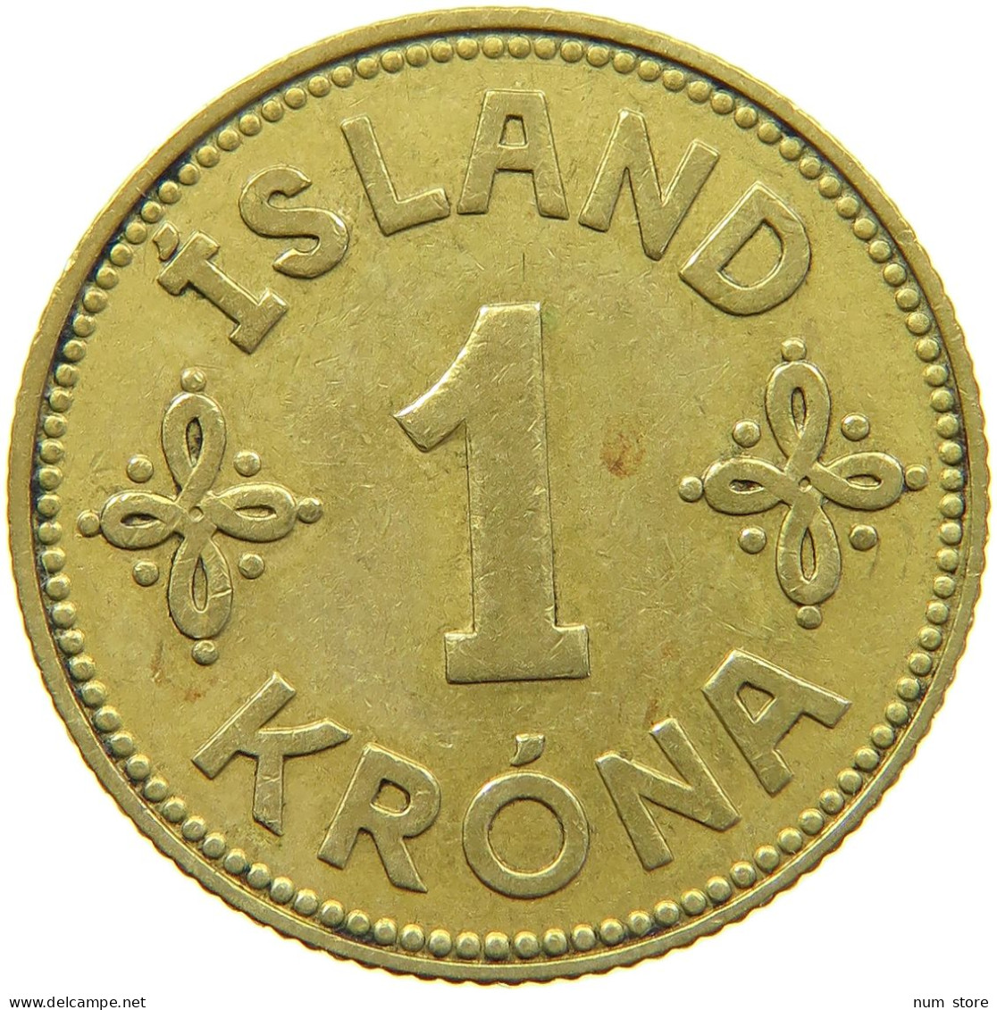 ICELAND KRONA 1940  #MA 064705 - Islande