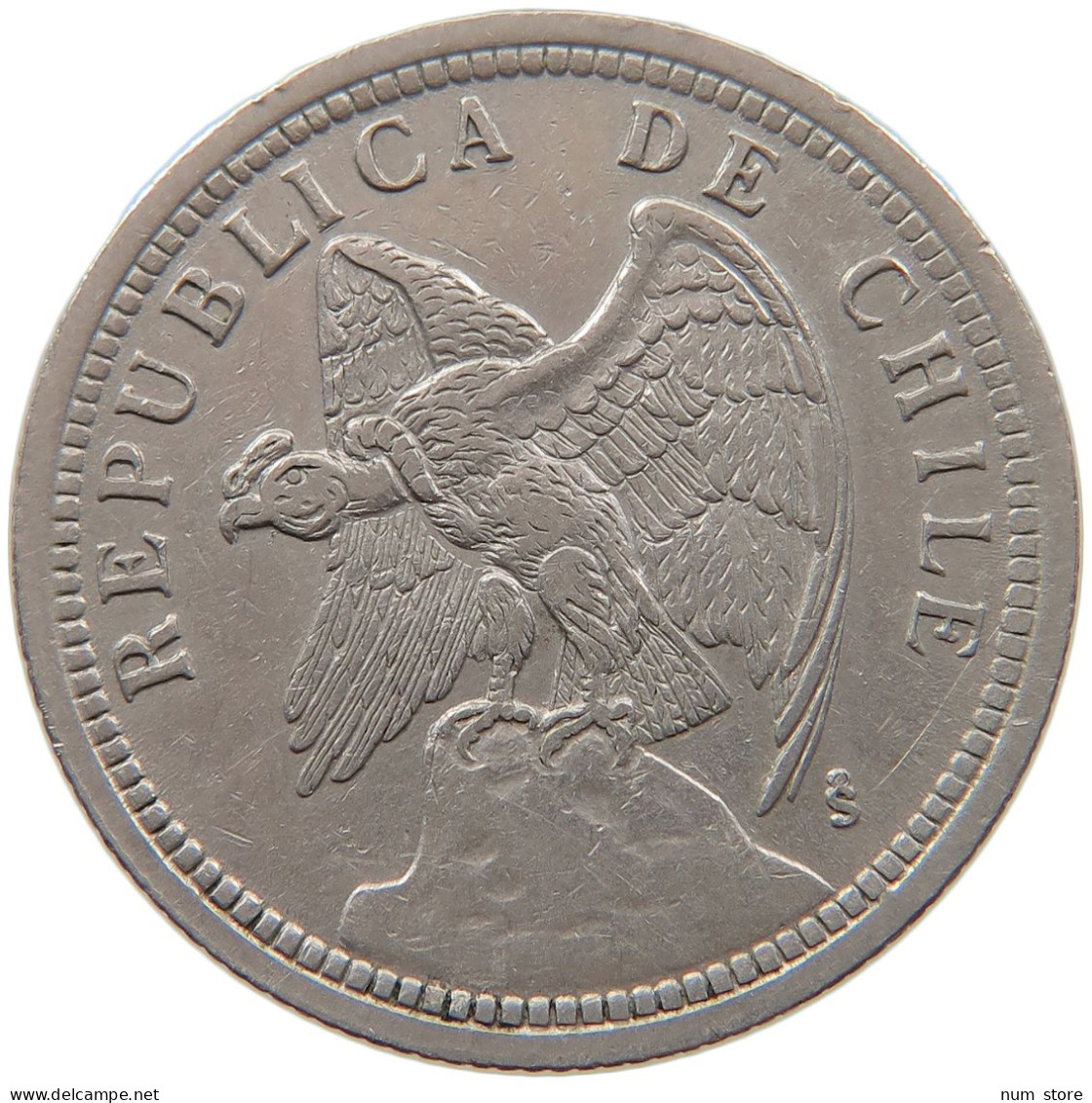 CHILE PESO 1933  #MA 067153 - Chile