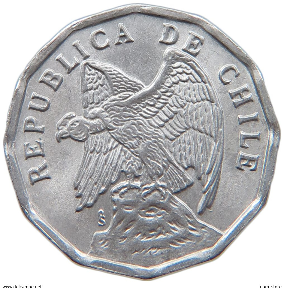 CHILE 5 CENTAVOS 1976  #MA 067156 - Chile