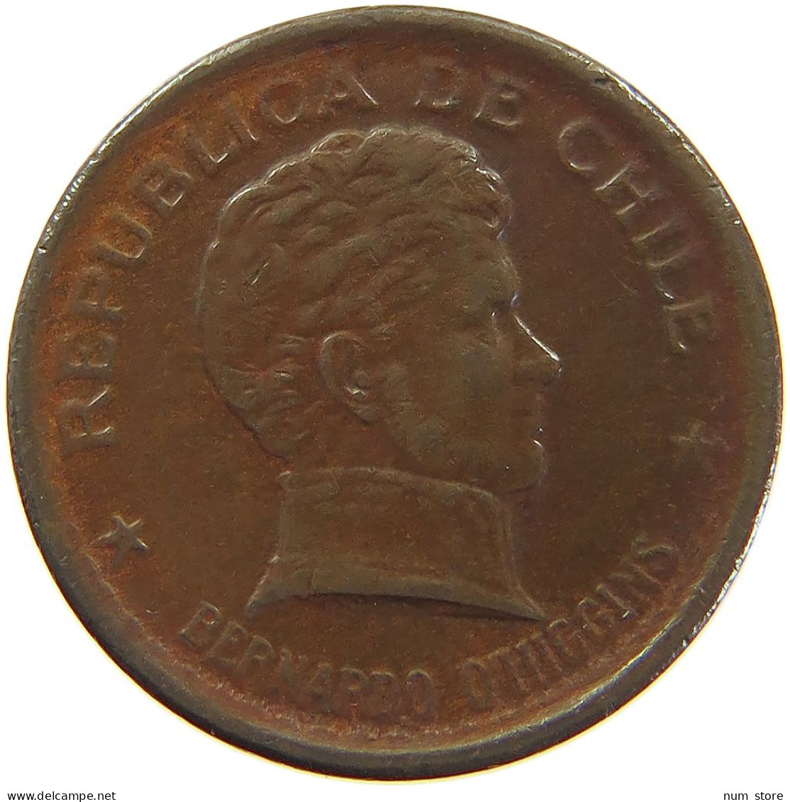 CHILE 20 CENTAVOS 1951  #MA 067161 - Chili