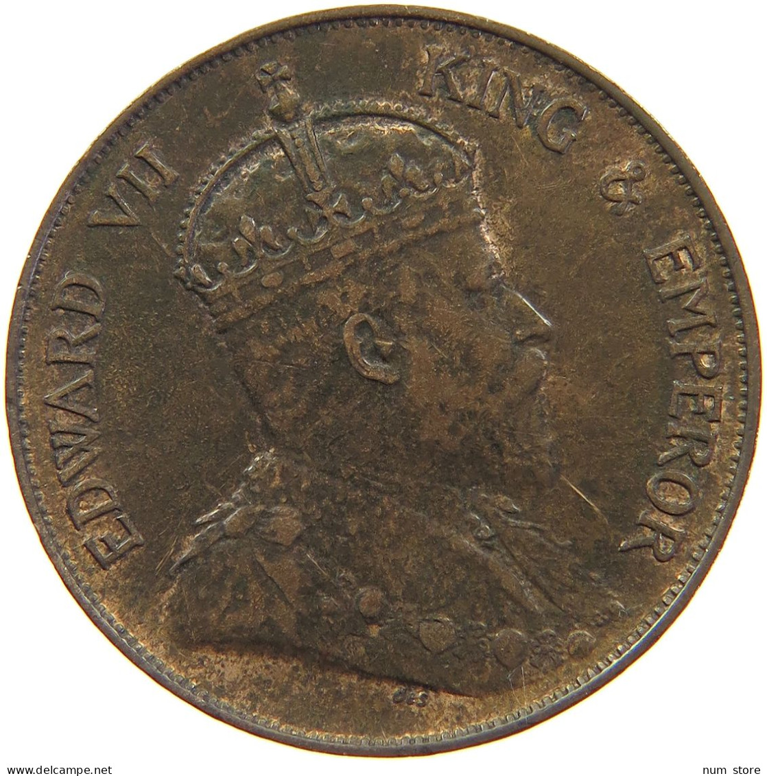 HONG KONG CENT 1905 EDWARD VII., 1901 - 1910 #MA 065031 - Hongkong