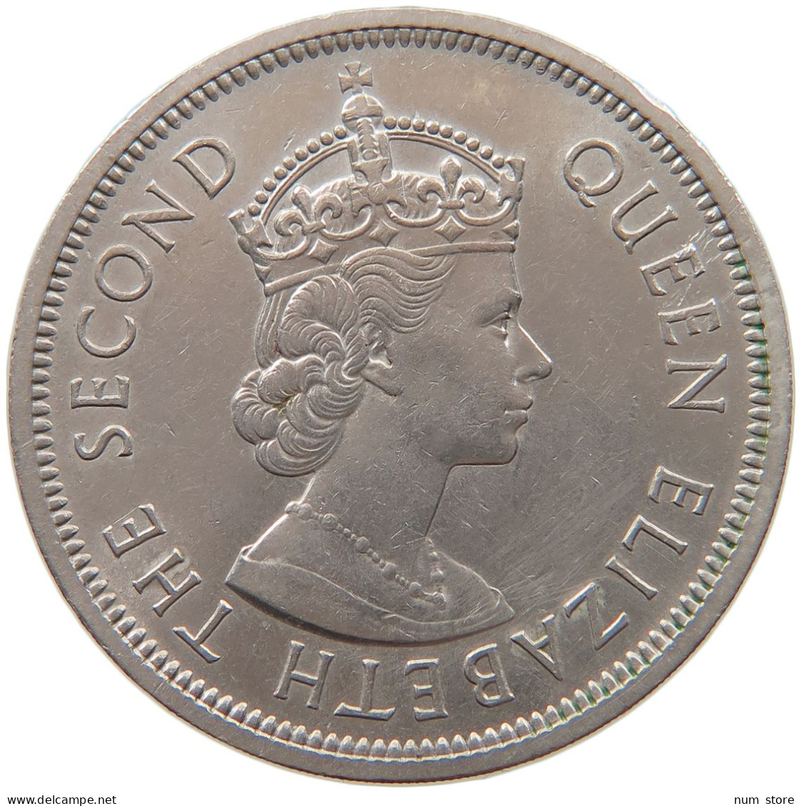 HONG KONG DOLLAR 1960 ELIZABETH II. (1952-) #MA 065301 - Hongkong