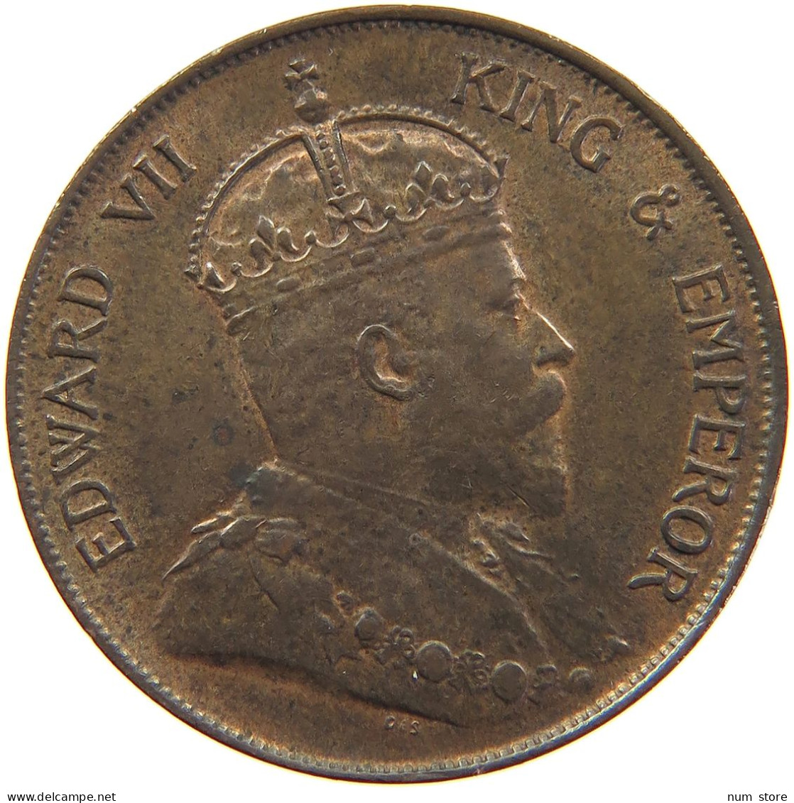 HONG KONG CENT 1904 EDWARD VII., 1901 - 1910 #MA 065032 - Hongkong