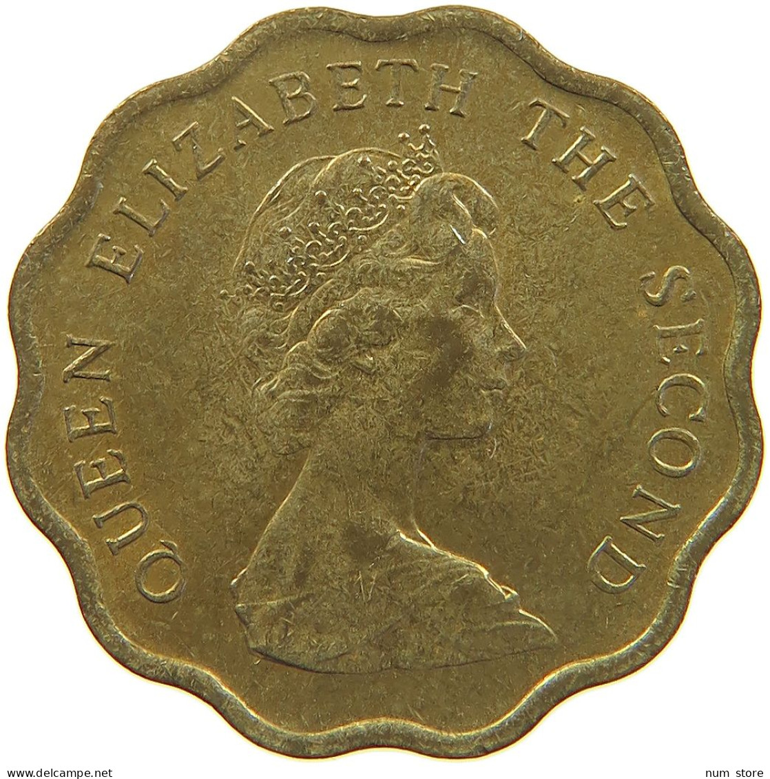 HONG KONG 20 CENTS 1975 ELIZABETH II. (1952-2022) #MA 067937 - Hongkong