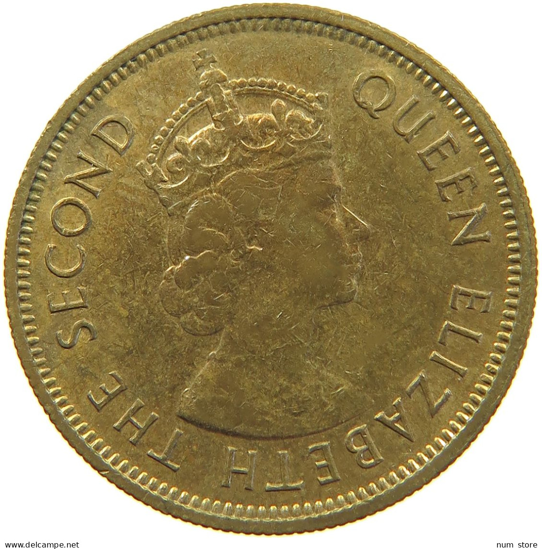 HONG KONG 10 CENTS 1975 ELIZABETH II. (1952-) #MA 065326 - Hongkong