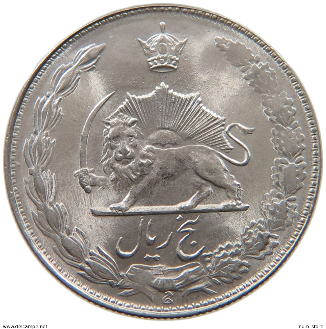 IRAN 5 RIALS 1353 MOHAMMED REZA (1941-1979) #MA 015881 - Iran