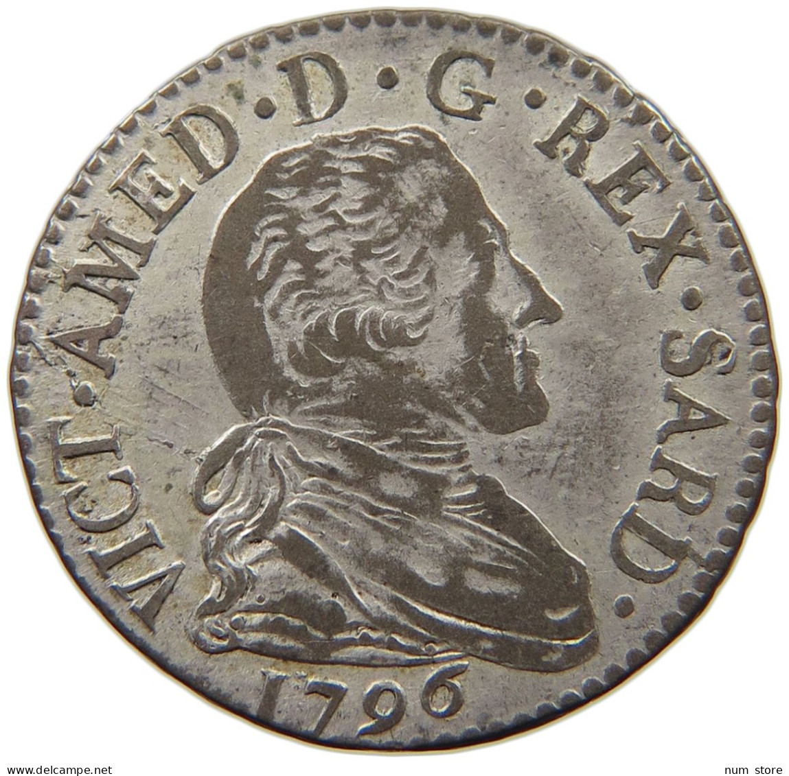 ITALIEN-SARDINIEN 20 SOLDI 1796 VITTORIO AMADEO III., 1773-1796. #MA 008542 - Piemonte-Sardinië- Italiaanse Savoie
