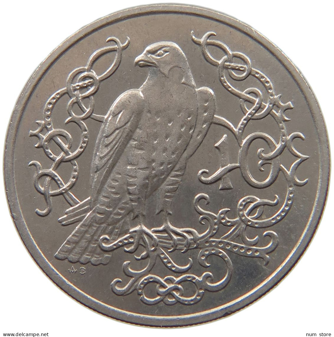 ISLE OF MAN 10 PENCE 1983  #MA 025696 - Eiland Man