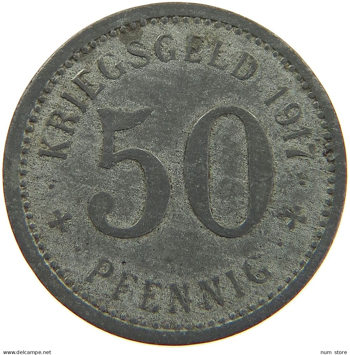 ISERLOHN 50 PFENNIG 1917  #MA 102889 - Autres & Non Classés