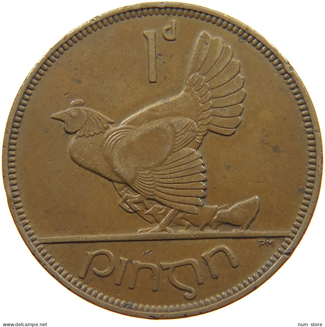 IRELAND PENNY 1937  #MA 021639 - Irlande