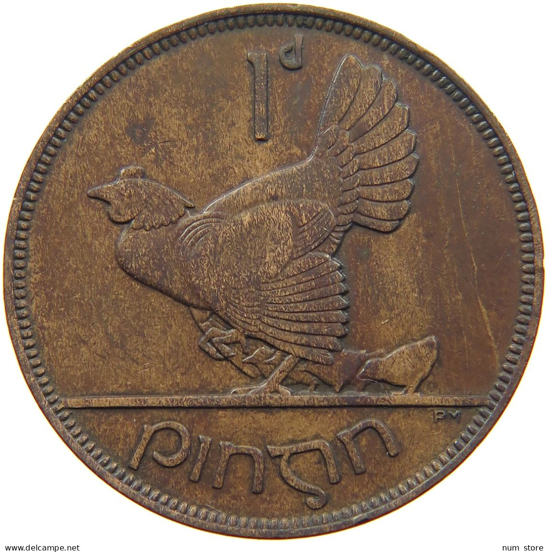 IRELAND PENNY 1933  #MA 021638 - Irlande