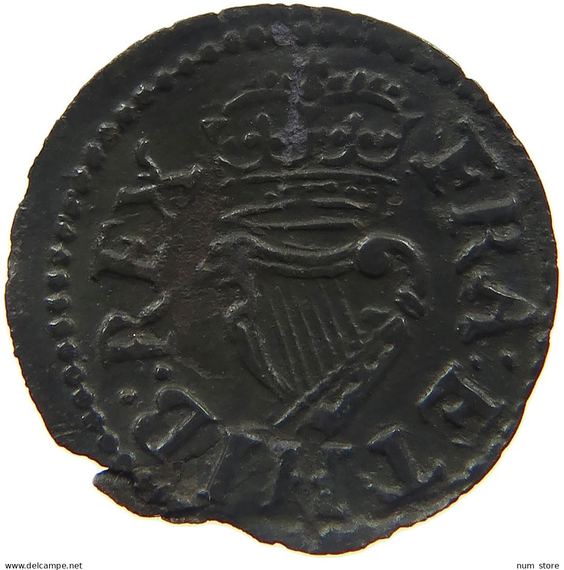 IRELAND FARTHING 1625-1669 CHARLES I (1625-69) #MA 025204 - Irlande